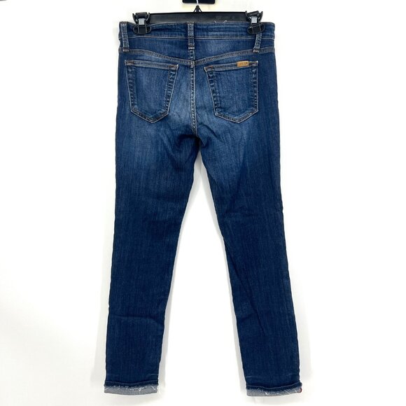 Joe's Japanese Denim The Markie Crop Dark Wash Jeans Women's 26 - Picture 5 of 8